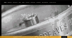 Desktop Screenshot of giustospirito.com